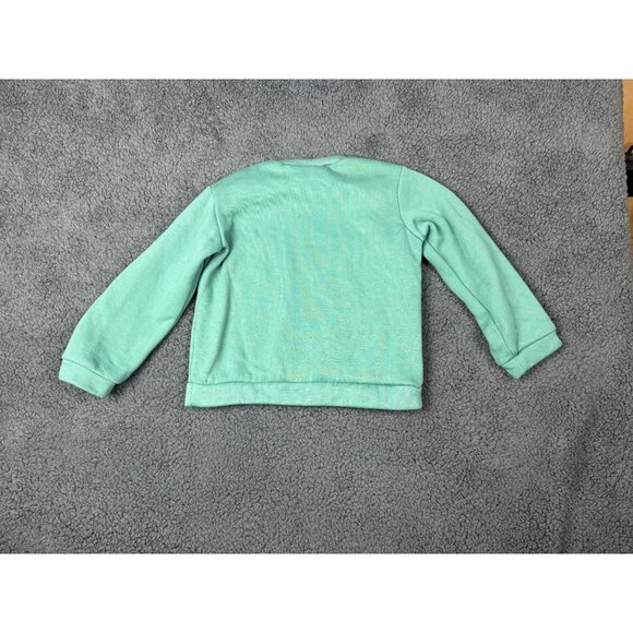 Nickelodeon Paw Patrol Boys 6 Green Sweatshirt Saving Dinosaurs Pullover - Picture 4 of 5